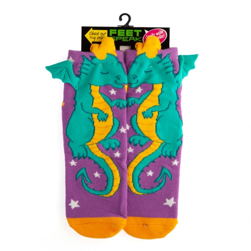 Dragon Feet Speak Socks from Deals499 at Deals499