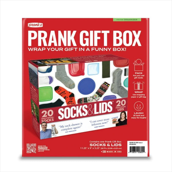 PRANK-O Prank Gift Box Socks And Lids from Deals499 at Deals499