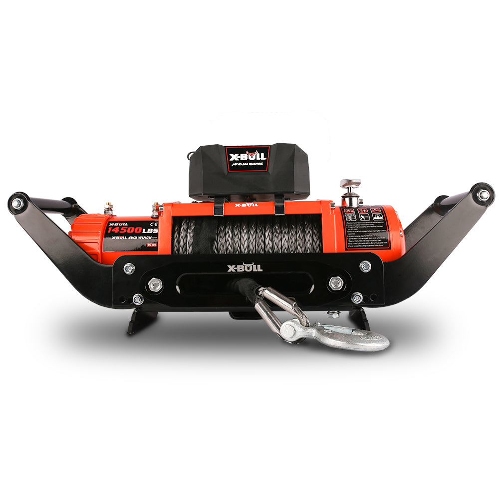 X-BULL Winch Cradle Mounting Plate Bracket Foldable Steel Bar Truck Trailer 4WD Universal For 9000 10000 12000 13000 14500LBS winch Deals499