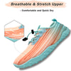 Water Shoes for Men and Women Soft Breathable Slip-on Aqua Shoes Aqua Socks for Swim Beach Pool Surf Yoga (Orange Size US 12) from Deals499 at Deals499