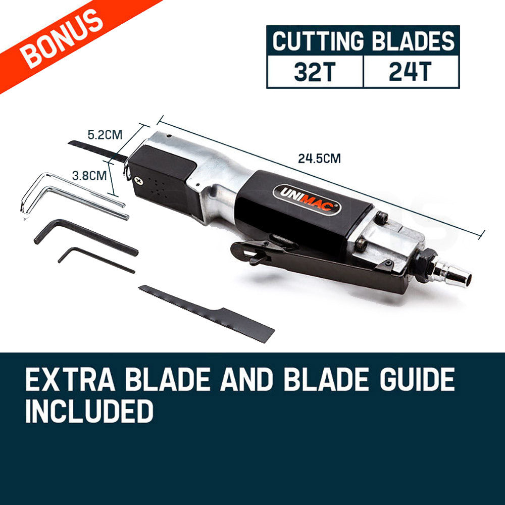 UNIMAC Pneumatic Reciprocating Hack Saw Air Cut Off Metal Blade Body Tool Deals499