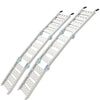BULLET 2 x 2M Loading Ramp Aluminium Folding ATV Quad Bike Golf Buggy Pair Ramps Deals499