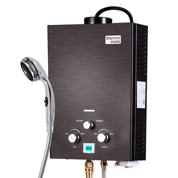 Thermomate Outdoor Water Heater Gas Camping Portable Tankless Hot Shower Deals499