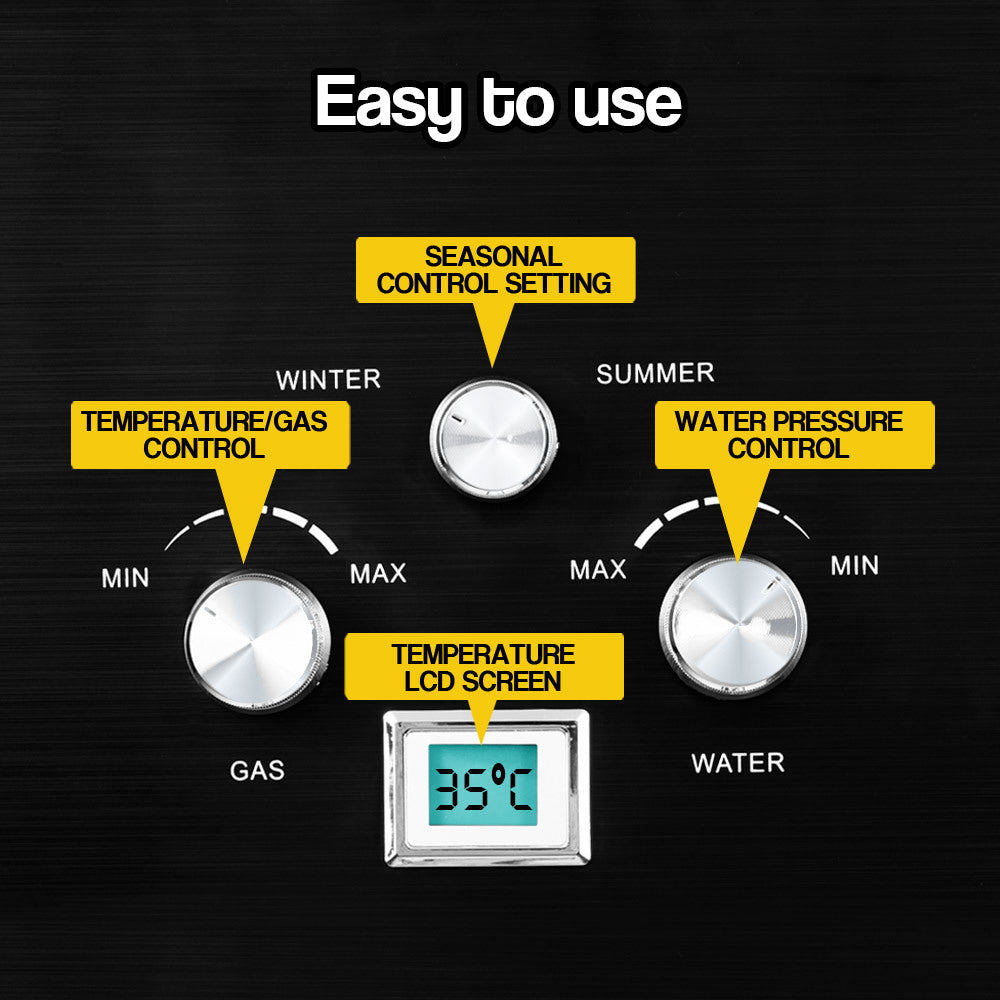 Thermomate Outdoor Water Heater Gas Camping Portable Tankless Hot Shower Deals499