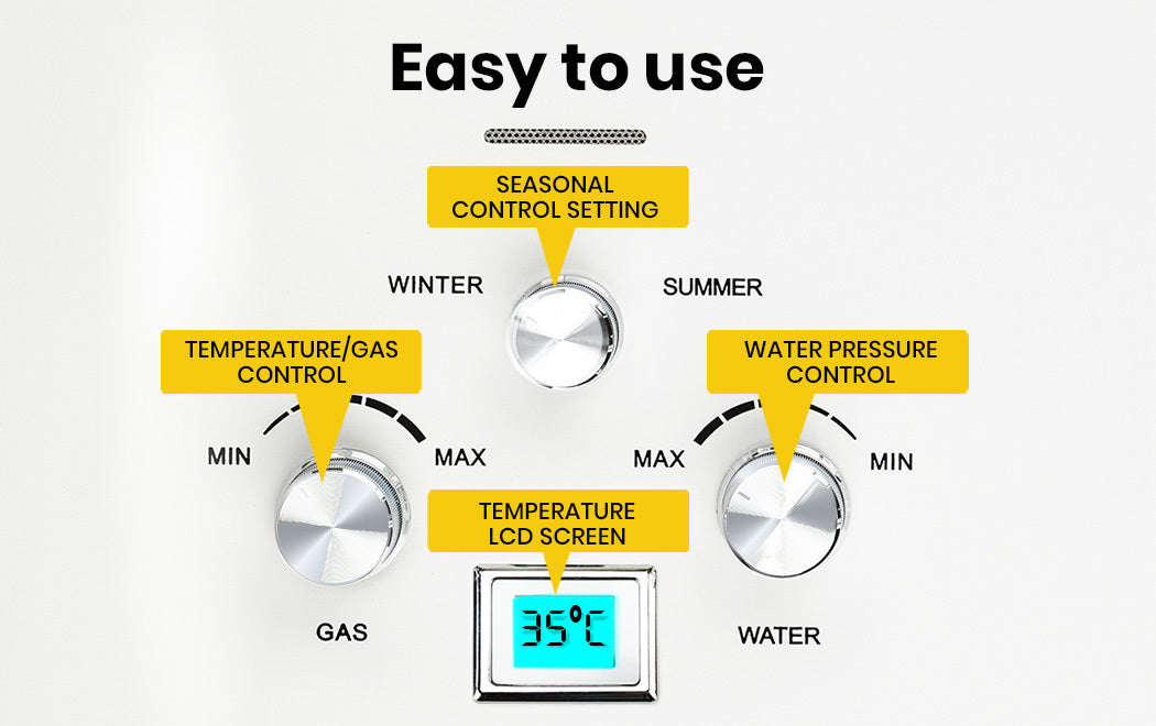 Thermomate Outdoor Water Heater Gas Camping Hot Portable Tankless Shower Pump Deals499