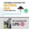 BROMIC Supaheat II Natural Gas Indoor Room Heater Portable Floor Flueless Deals499