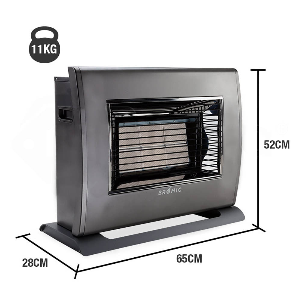 BROMIC Supaheat II Natural Gas Indoor Room Heater Portable Floor Flueless Deals499