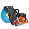 Baumr-AG 75cc Concrete Cut Off Demolition Saw Wet Demo Road Cutter Brick Deals499