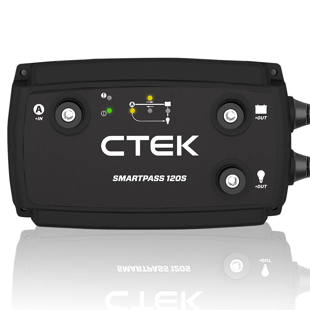 CTEK Smartpass 120S 120A Power Management System for 12V Starter Service Battery Deals499