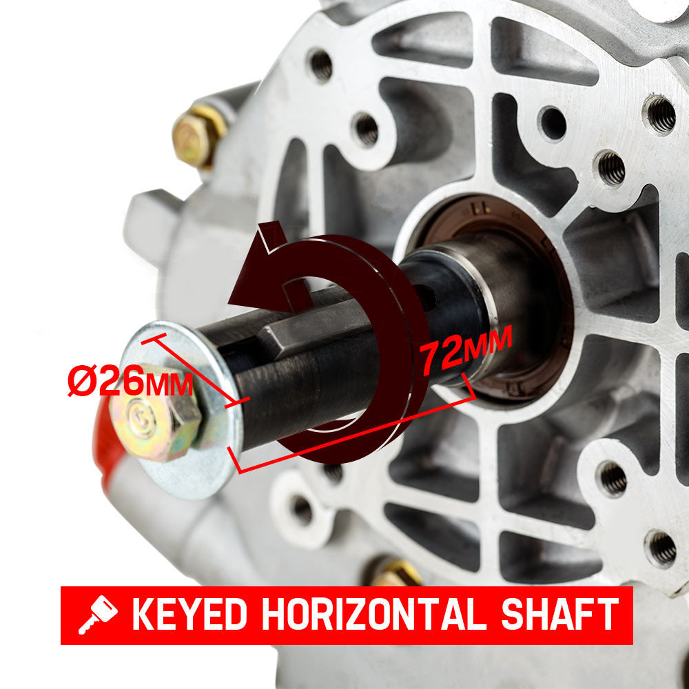 Baumr-AG 7HP DIESEL Stationary Engine 4 Stroke OHV Horizontal Shaft Motor Deals499