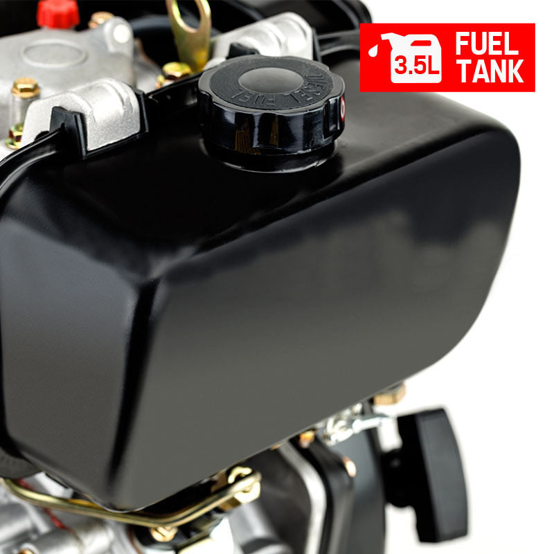 Baumr-AG 7HP DIESEL Stationary Engine 4 Stroke OHV Horizontal Shaft Motor Deals499