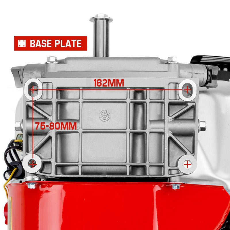 Baumr-AG 7HP Petrol Stationary Engine OHV 4-Stroke Horizontal Shaft Replacement Motor Deals499