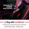 OVERDRIVE Racing Office Chair Seat Executive Computer Gaming PU Leather Deluxe Deals499