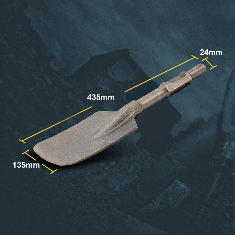 Baumr-AG JackHammer Clay Spade Chisel Extra Wide Square-Tipped Jack Hammer Deals499