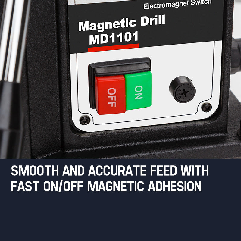 Baumr-AG 240v Commercial Magnetic Drill Electric Electro-Mag Base Chuck Power Deals499