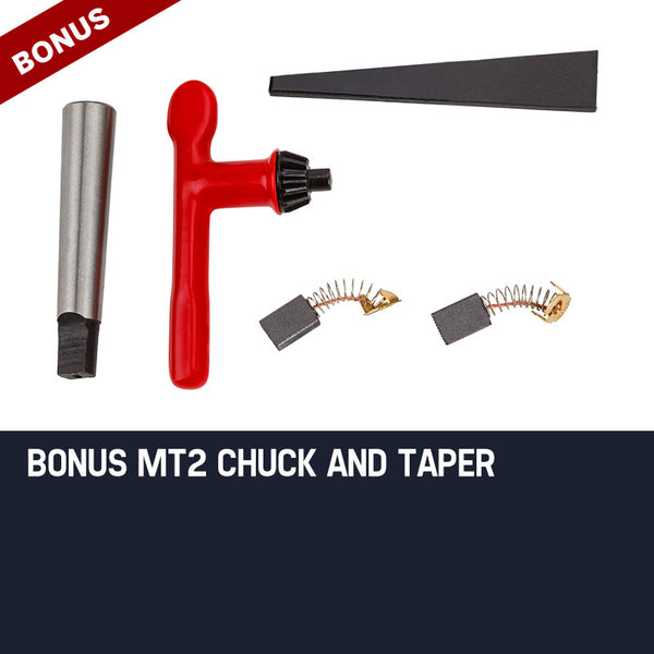 Baumr-AG 240v Commercial Magnetic Drill Electric Electro-Mag Base Chuck Power Deals499