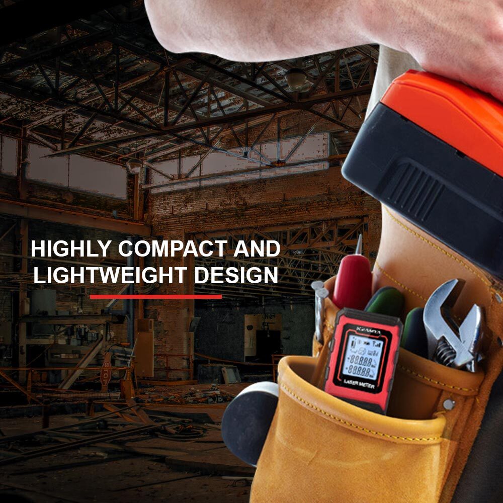 KEAMYA 40m Laser Distance Measurer Meter Range Finder Area Volume Digital Deals499