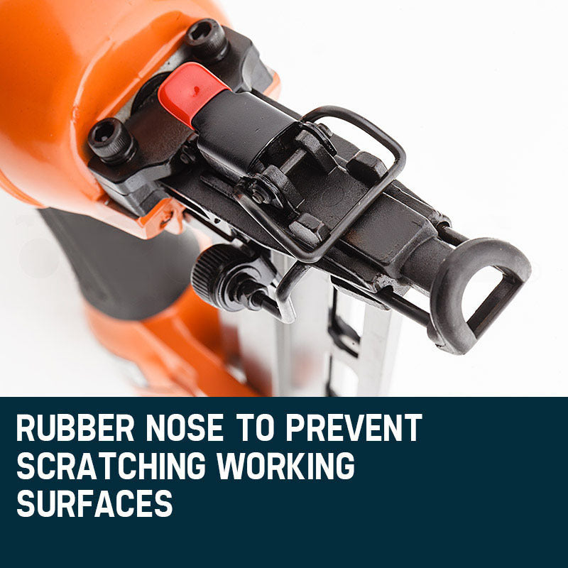 UNIMAC Finishing Air Nail Gun - Heavy Duty Angled Nailer Pneumatic Finish Deals499