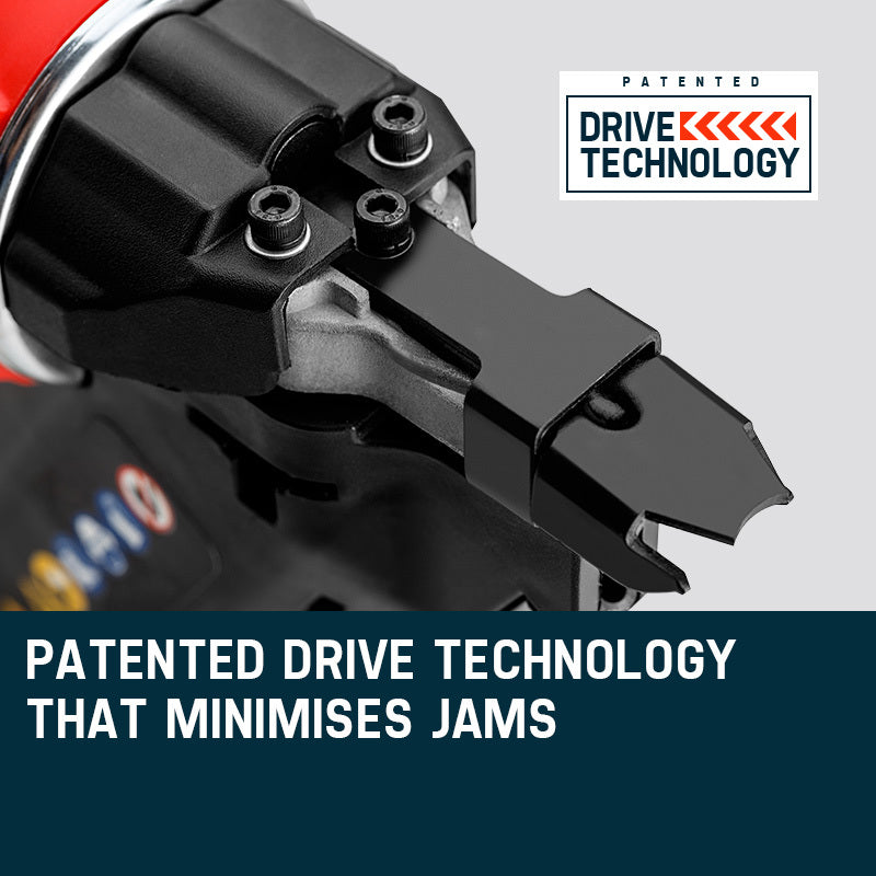 UNIMAC Cordless Framing Nailer 34 Degree Gas Nail Gun Portable Battery Charger Deals499