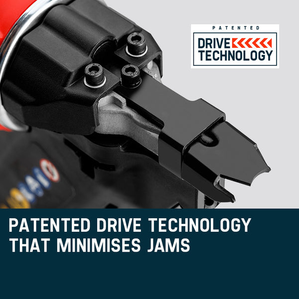 UNIMAC Cordless Framing Nailer 34 Degree Gas Nail Gun Portable Battery Charger Deals499