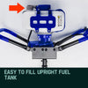POWERBLADE Post Hole Digger 62CC Posthole Earth Auger Fence Borer Petrol Drill Deals499
