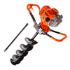 Baumr-AG Post Hole Digger 62CC Posthole Earth Auger Fence Borer Petrol Drill Bit Deals499