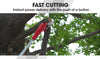 Baumr-AG 20V Lithium-Ion Pole Chainsaw Tool Cordless Battery Electric Saw Pruner Deals499