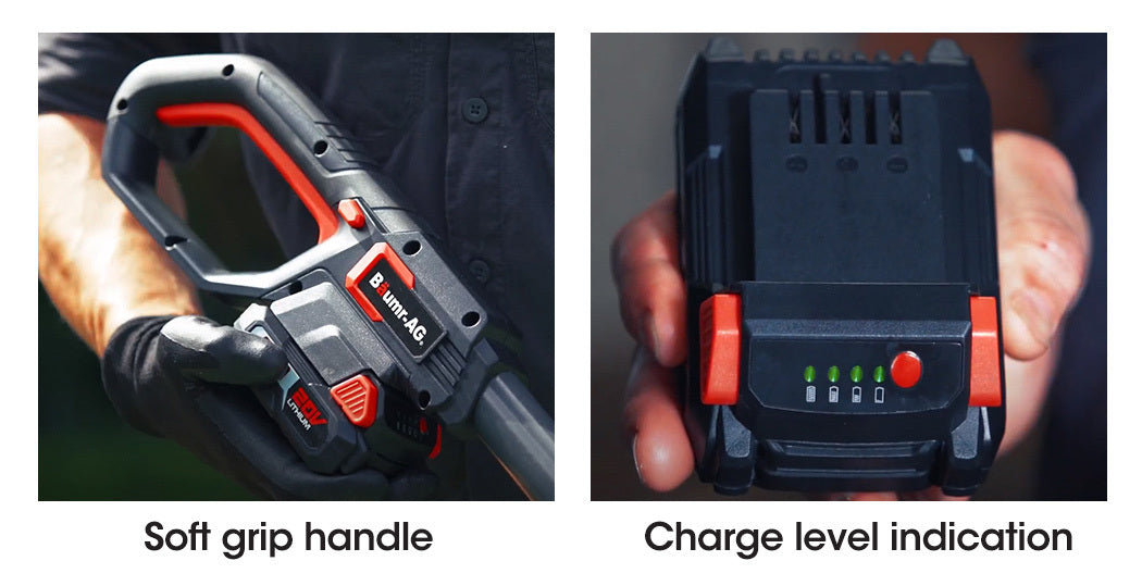 Baumr-AG 20V Lithium-Ion Pole Chainsaw Tool Cordless Battery Electric Saw Pruner Deals499