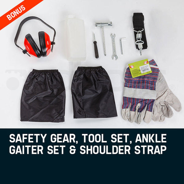 MTM 62CC Pole Chainsaw Hedge Trimmer Brush Cutter Whipper Snipper Multi Tool Saw Deals499