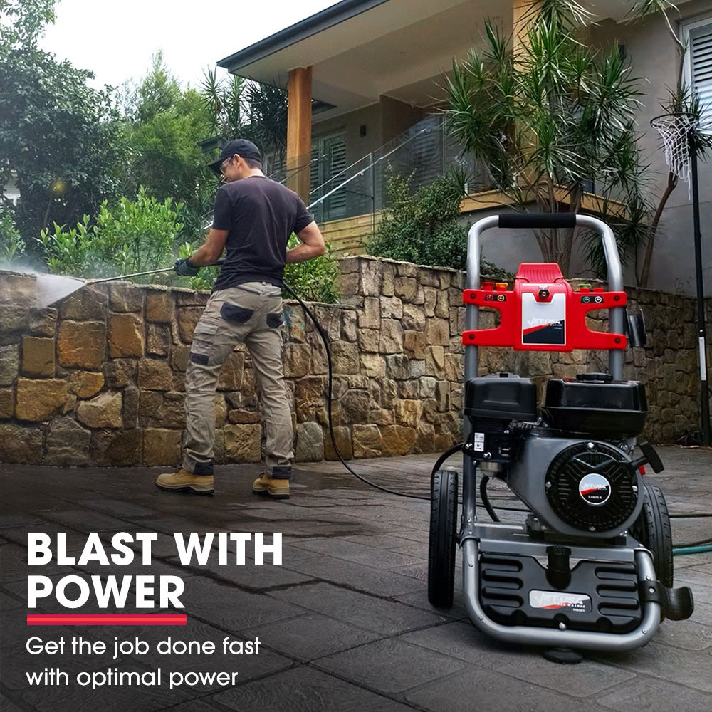 Jet-USA 4800PSI Petrol-Powered High Pressure Cleaner Washer Water Power Jet Hose Deals499