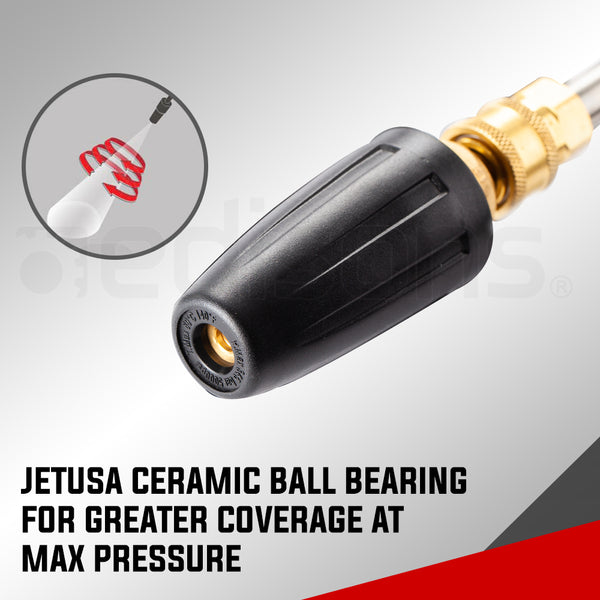 JET-USA 5000PSI Turbo Head Nozzle High Pressure Washer Water Cleaner 1/4 BSP Deals499