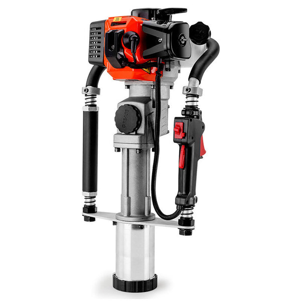 Baumr-AG Petrol Post Driver - 40CC 2-Stroke Pile Star Picket Rammer Fence Deals499