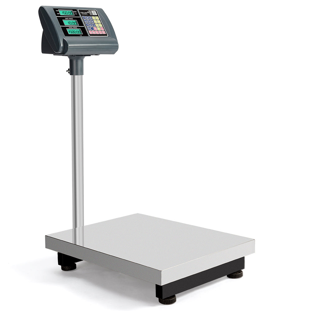 EuroChef Electronic Digital Platform Scale Shop Market Postal Scales Weight 150kg Deals499