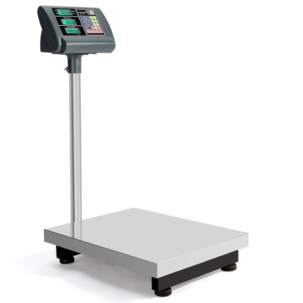 EuroChef Electronic Digital Platform Scale Shop Market Postal Scales Weight 150kg Deals499