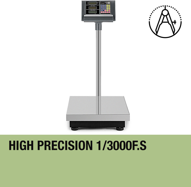 EuroChef Electronic Digital Platform Scale Shop Market Postal Scales Weight 150kg Deals499