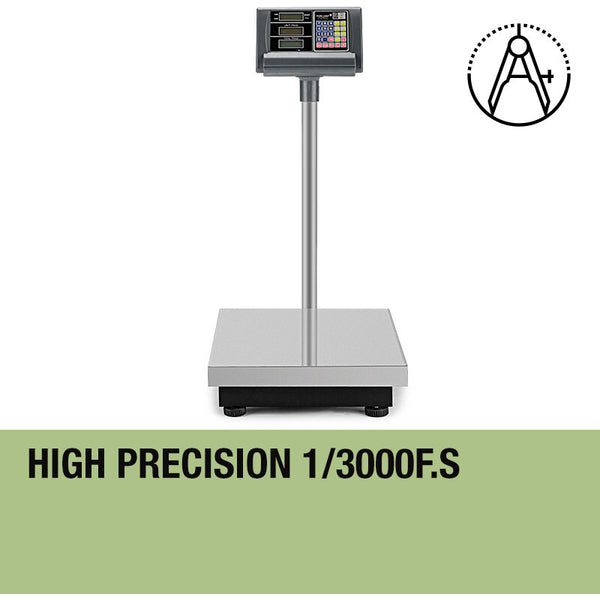 EuroChef Electronic Digital Platform Scale Shop Market Postal Scales Weight 150kg Deals499