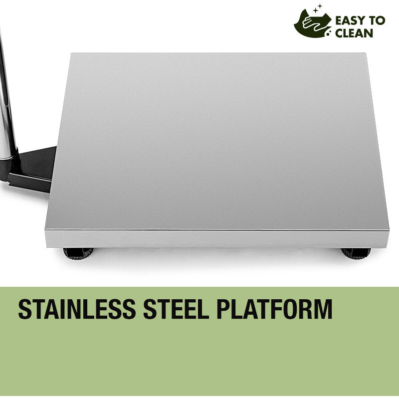 EuroChef Electronic Digital Platform Scale Shop Market Postal Scales Weight 150kg Deals499