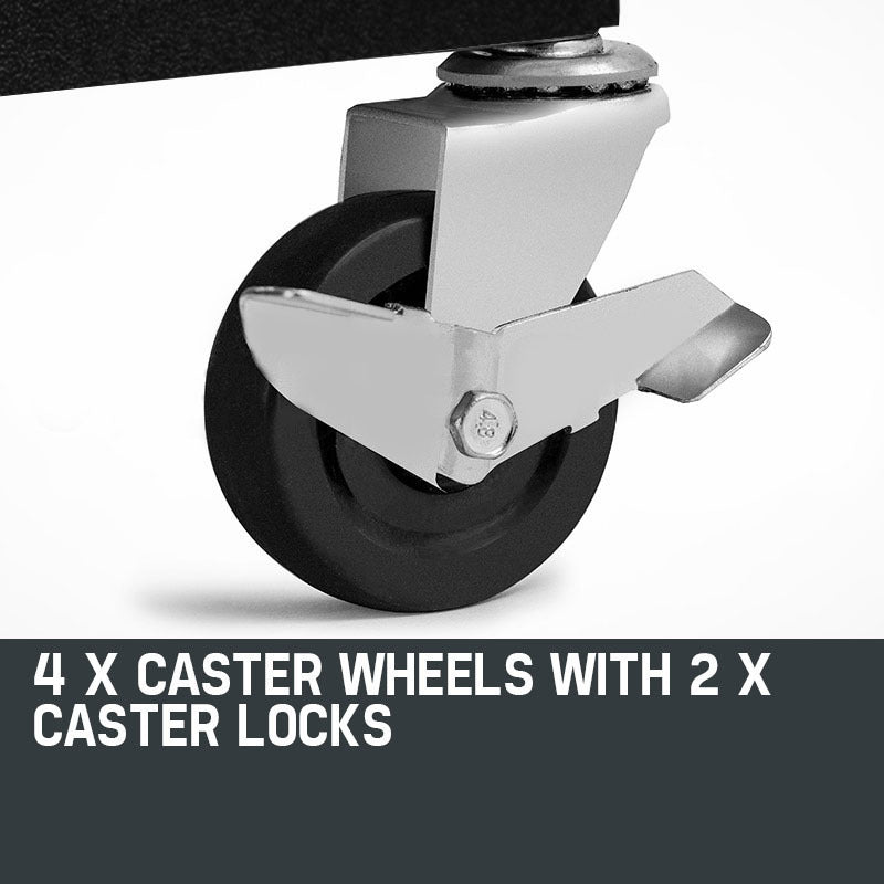 BULLET 6 Drawer Tool Box Cabinet Trolley Garage Toolbox Storage Mechanic Chest Deals499