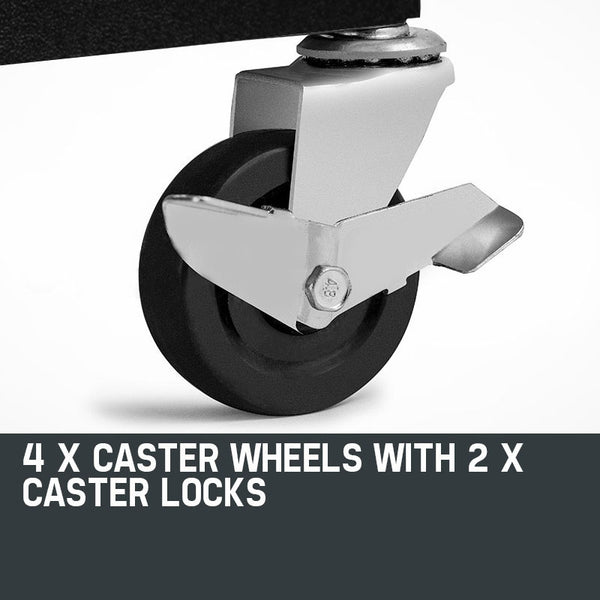 BULLET 6 Drawer Tool Box Cabinet Trolley Garage Toolbox Storage Mechanic Chest Deals499