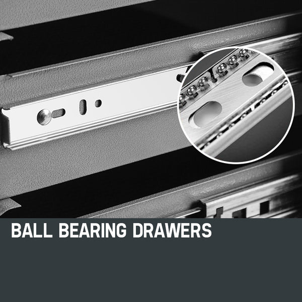 BULLET 6 Drawer Tool Box Cabinet Trolley Garage Toolbox Storage Mechanic Chest Deals499