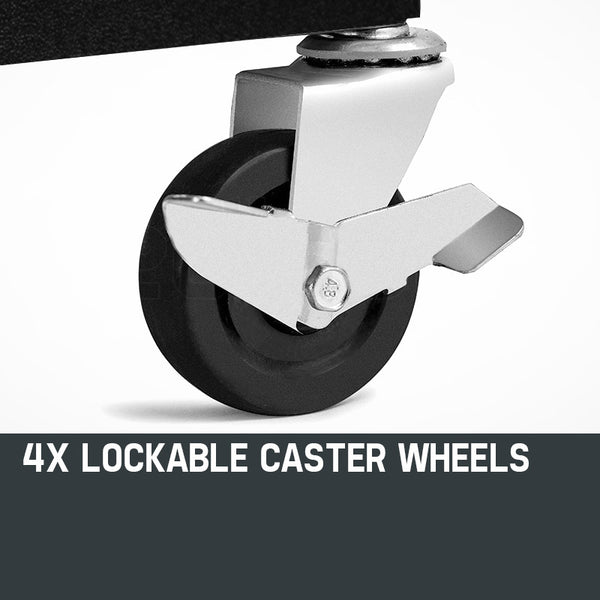 BULLET 6 Drawer Tool Box Cabinet Trolley Garage Toolbox Storage Mechanic Chest Deals499