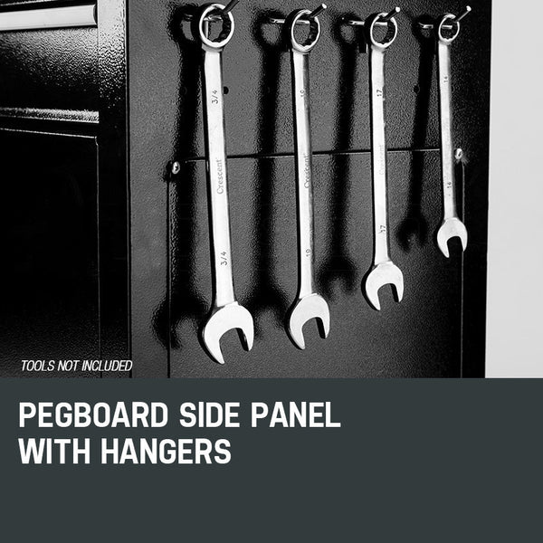 BULLET 8 Drawer Tool Box Cabinet Chest Storage Toolbox Garage Organiser Set Deals499