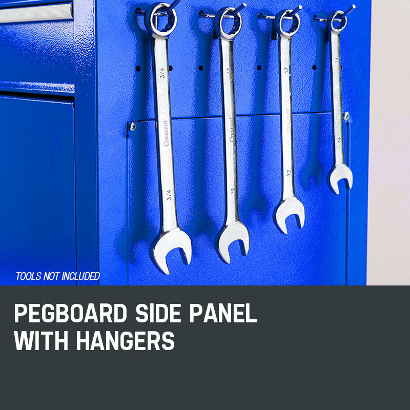 BULLET 8 Drawer Tool Box Cabinet Chest Storage Toolbox Garage Organiser Set Deals499