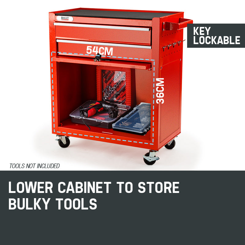 BULLET 8 Drawer Tool Box Cabinet Chest Storage Toolbox Garage Organiser Set Deals499