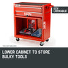 BULLET 8 Drawer Tool Box Cabinet Chest Storage Toolbox Garage Organiser Set Deals499