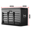 BULLET 9 Drawer Tool Box Chest Mechanic Garage Storage Toolbox Set Organiser Deals499