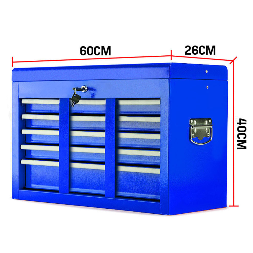 BULLET 9 Drawer Tool Box Chest Mechanic Organiser Garage Storage Toolbox Set Deals499