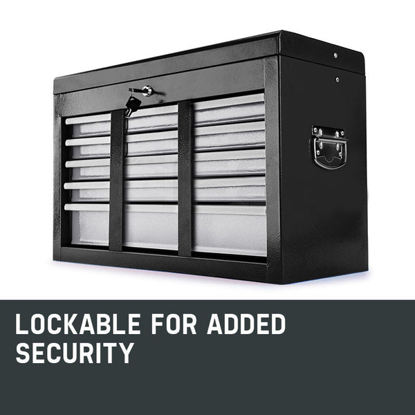 BULLET 9 Drawer Tool Box Chest Garage Storage Mechanic Organiser Toolbox Set Deals499