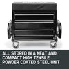 BULLET Rolling Tool Box Stool Mechanic Creeper Toolbox Seat Cushion Garage Tray Deals499