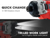 BAUMR-AG 20V Cordless Impact Driver Lithium Screwdriver Kit w/ Battery Charger Deals499